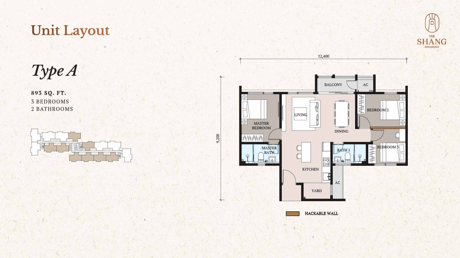 the shang residence layout